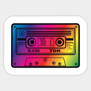 Cassette Tape Sticker